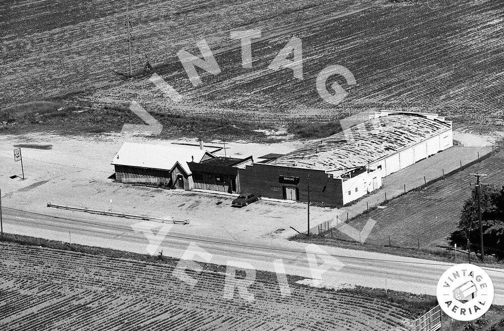 Midway Lanes - 1978 Aerial (newer photo)